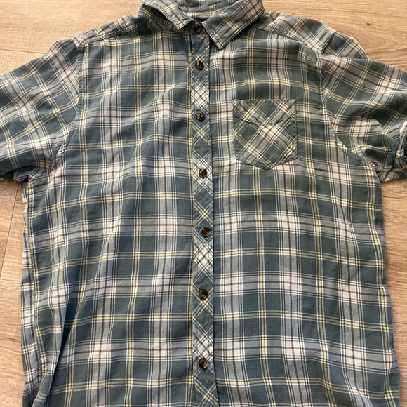 North Face Plaid Shirt Large - Picture 1 of 4